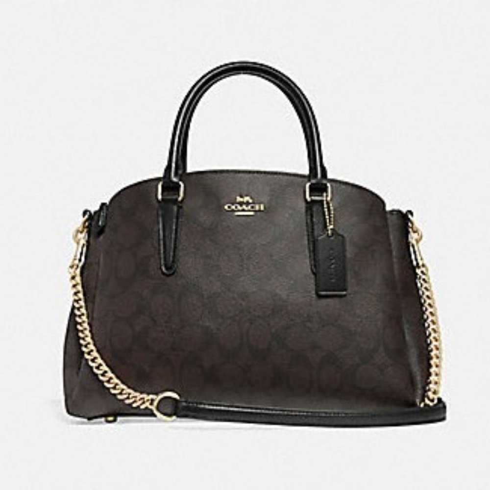 COACH SAGE CARRYALL IN SIGNATURE CANVAS